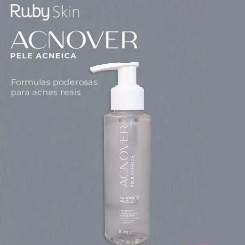 Sabonete Líquido Antiacne Acnover Ruby Skin - Ruby Rose