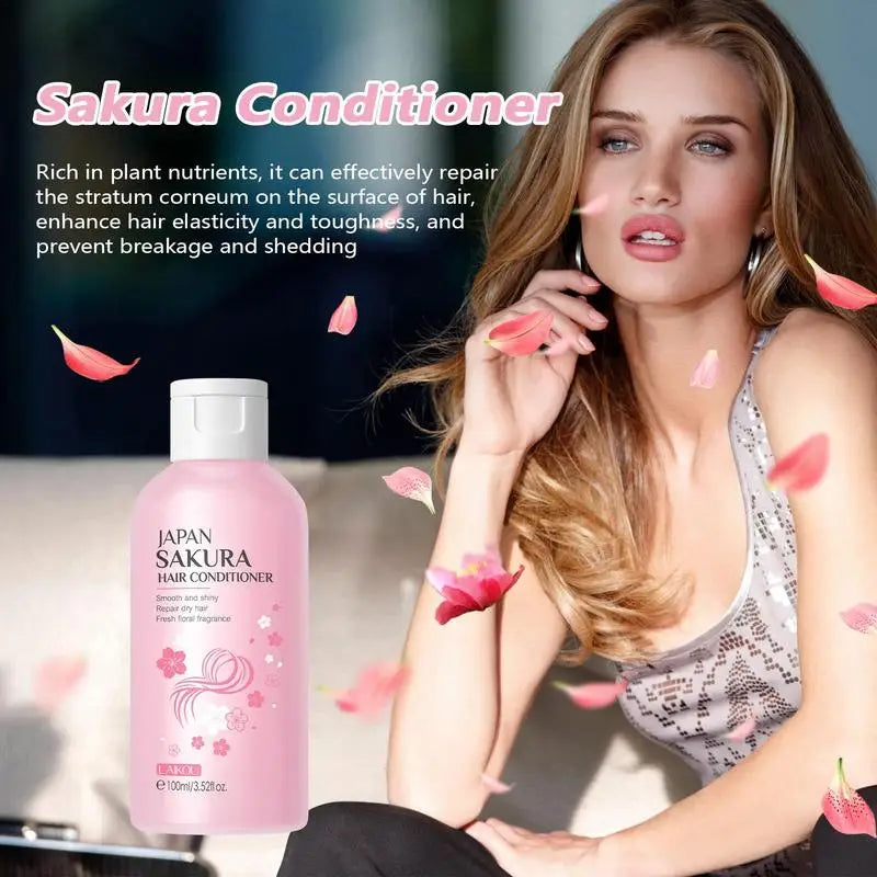 Condicionador de cabelo profundo Cherry Blossom